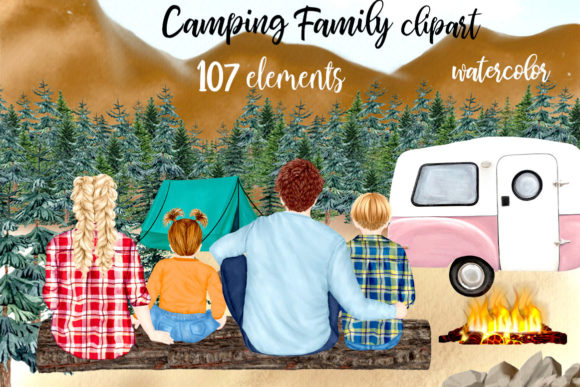 Camping Clipart Family Camping Clipart: Illustrations Review