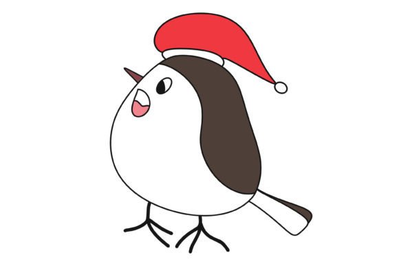 Christmas Animal Sublimation Bird: Fresh Illustrations