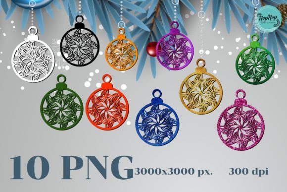 Christmas Ball Ornaments V.3: Illustrations Review