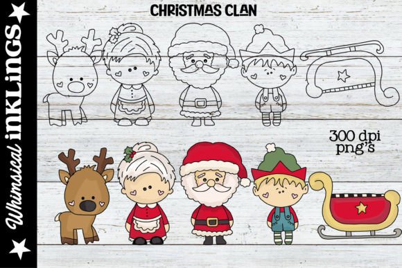 Christmas Clan Sublimation Clipart & Illustrations Review