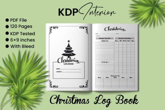 Christmas Log Book: Elevating Kdp Interiors