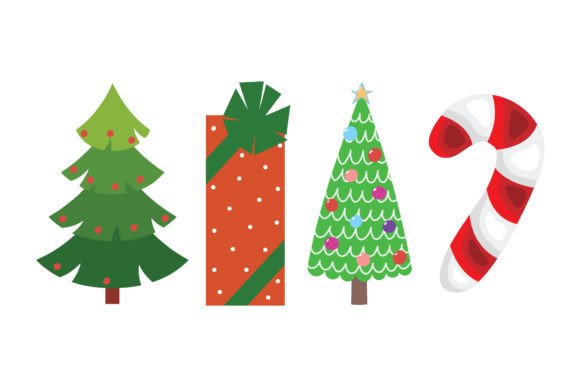 Christmas Plant Illustrations for Sellers