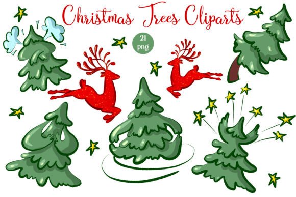 Christmas Tree Clipart: Winter Illustrations Review