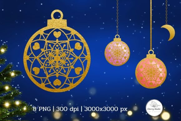 Gold Christmas Ornament V02: A Designer’s Review