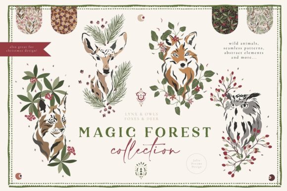 Magic Forest Collection: Illustrations for Branding
