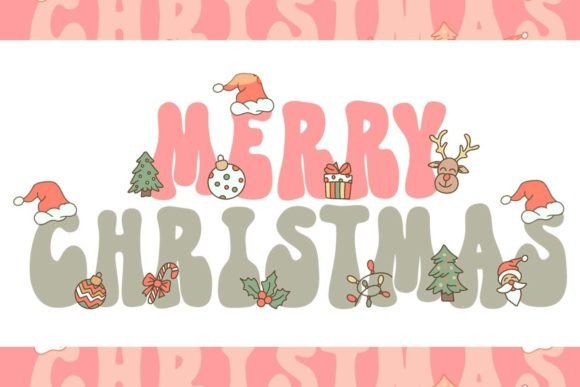 Merry Christmas Elements Sublimation: Fresh Illustrations