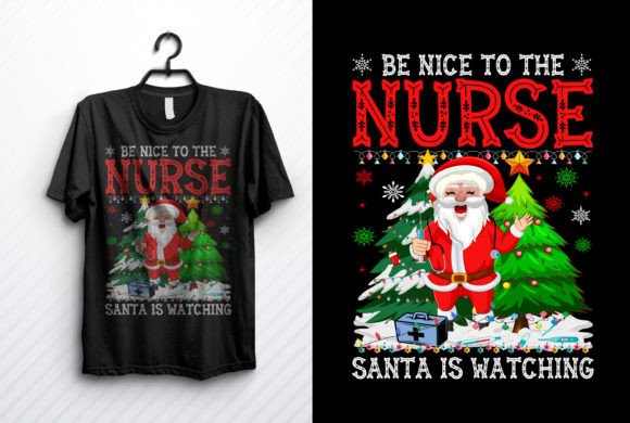 Nurse Christmas T-shirt Design for T-Shirt Designs