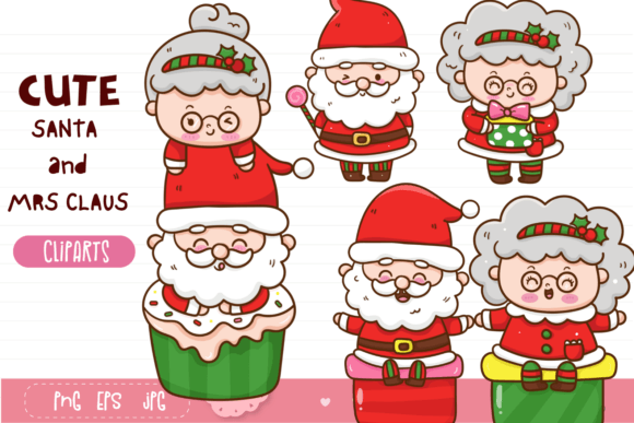 Review: Christmas Character Santa and Mrs Claus Design