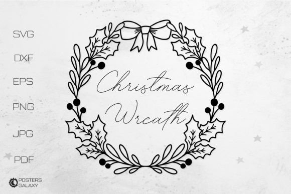 Review: Christmas Wreath Frame SVG for Embroidery
