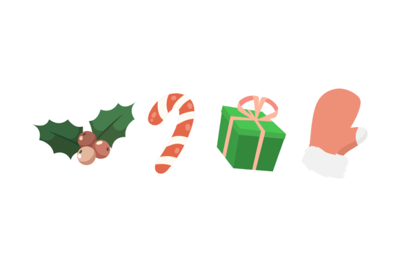 Reviewing Christmas Decoration Party Illustrations