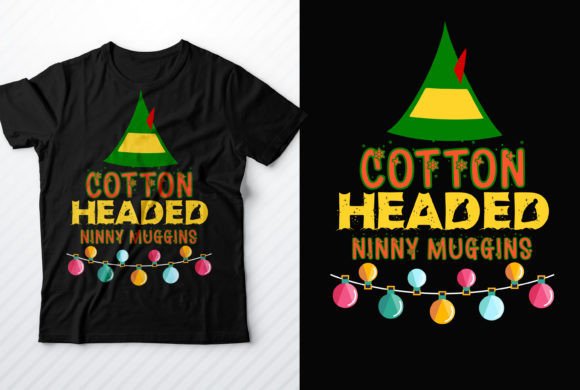 Reviewing the Cotton Headed Christmas T-Shirt Design